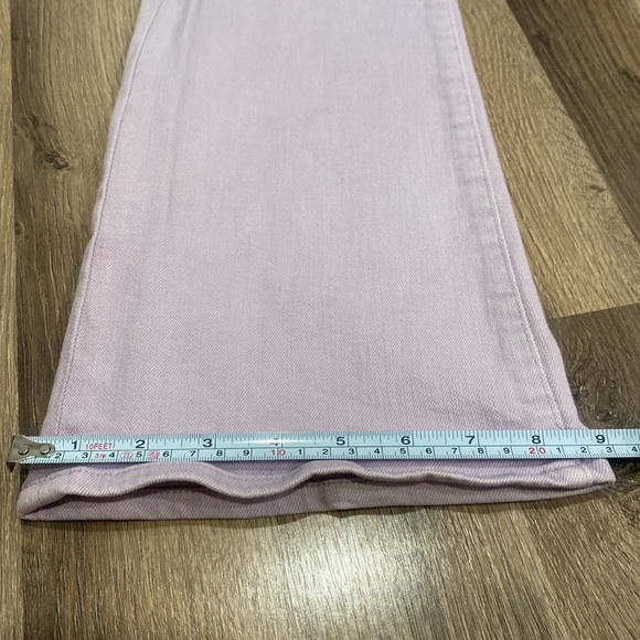 AG Adriano Goldschmied Women’s “The Angel” Lilac Colored Flared Jeans - Size 26 - Picture 10 of 12